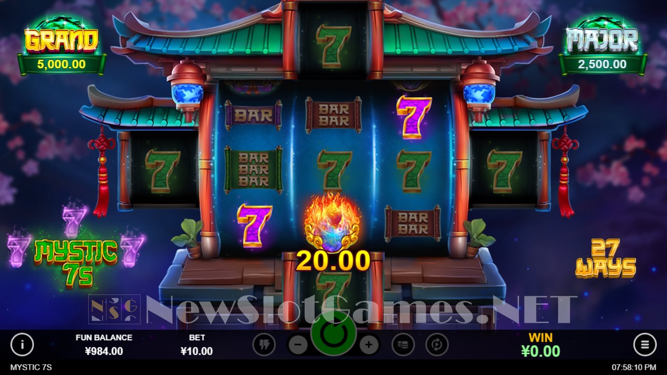 Mystic 7s Slot Slot Image in Demo - pic. 3