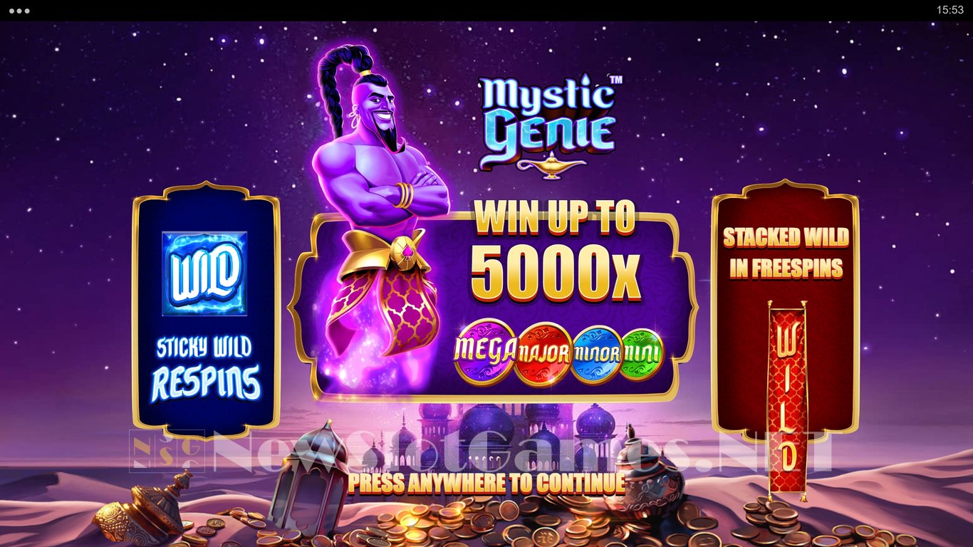 Mystic Genie Slot Demo Image