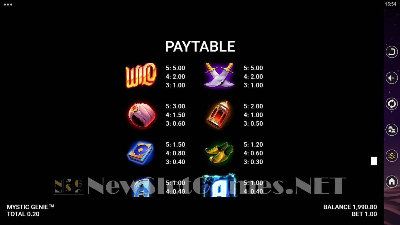 Mystic Genie Slot Slot Image in Demo - pic. 11