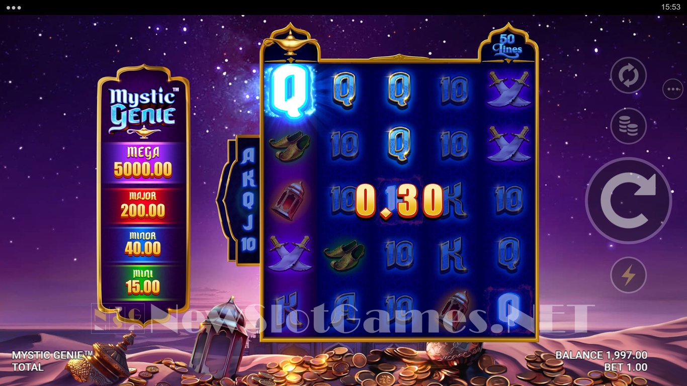 Mystic Genie Slot Slot Image in Demo - pic. 3