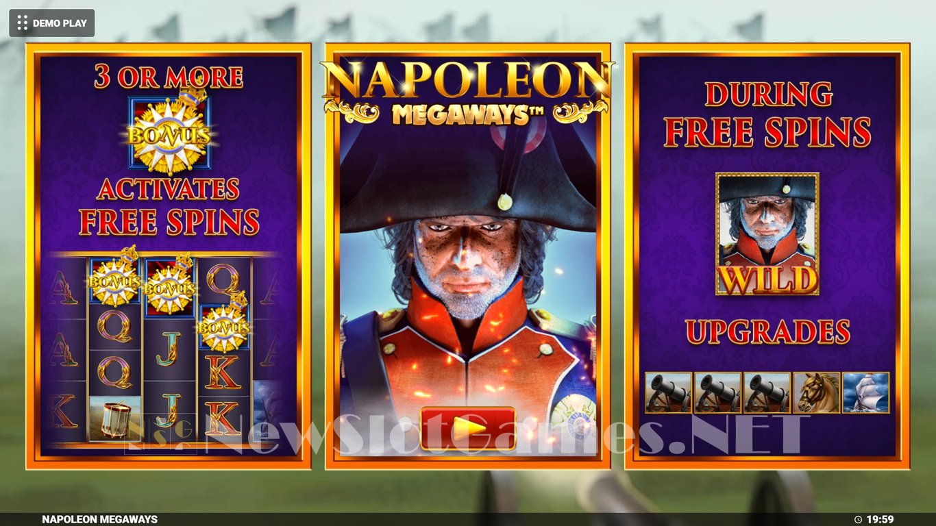 Napoleon Megaways Slot Demo Image