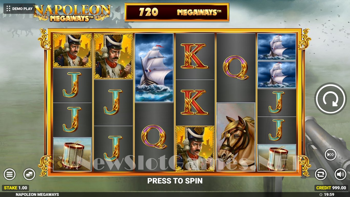 Napoleon Megaways Slot Slot Image in Demo - pic. 2