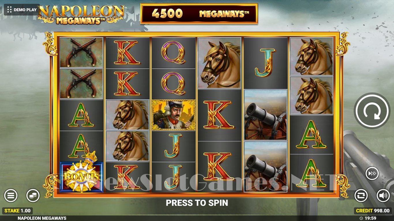 Napoleon Megaways Slot Slot Image in Demo - pic. 3
