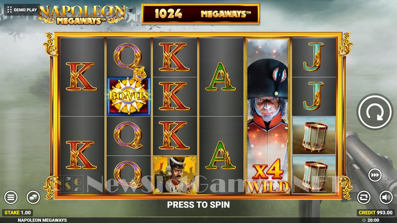 Napoleon Megaways Slot Slot Image in Demo - pic. 6
