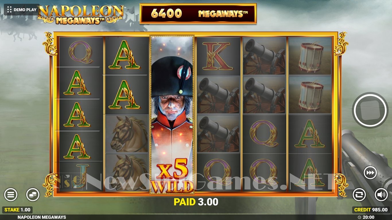 Napoleon Megaways Slot Slot Image in Demo - pic. 8