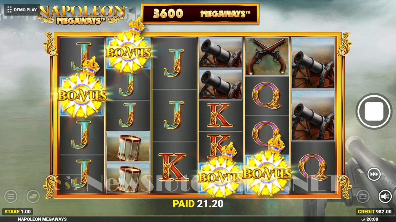 Napoleon Megaways Slot Slot Image in Demo - pic. 9