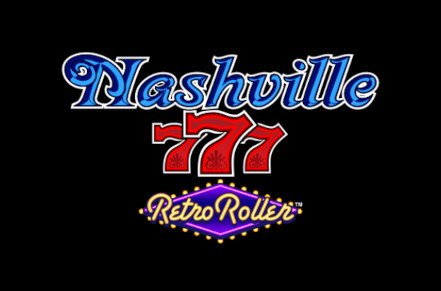 Nashville 777 Retro Roller Slot Logo