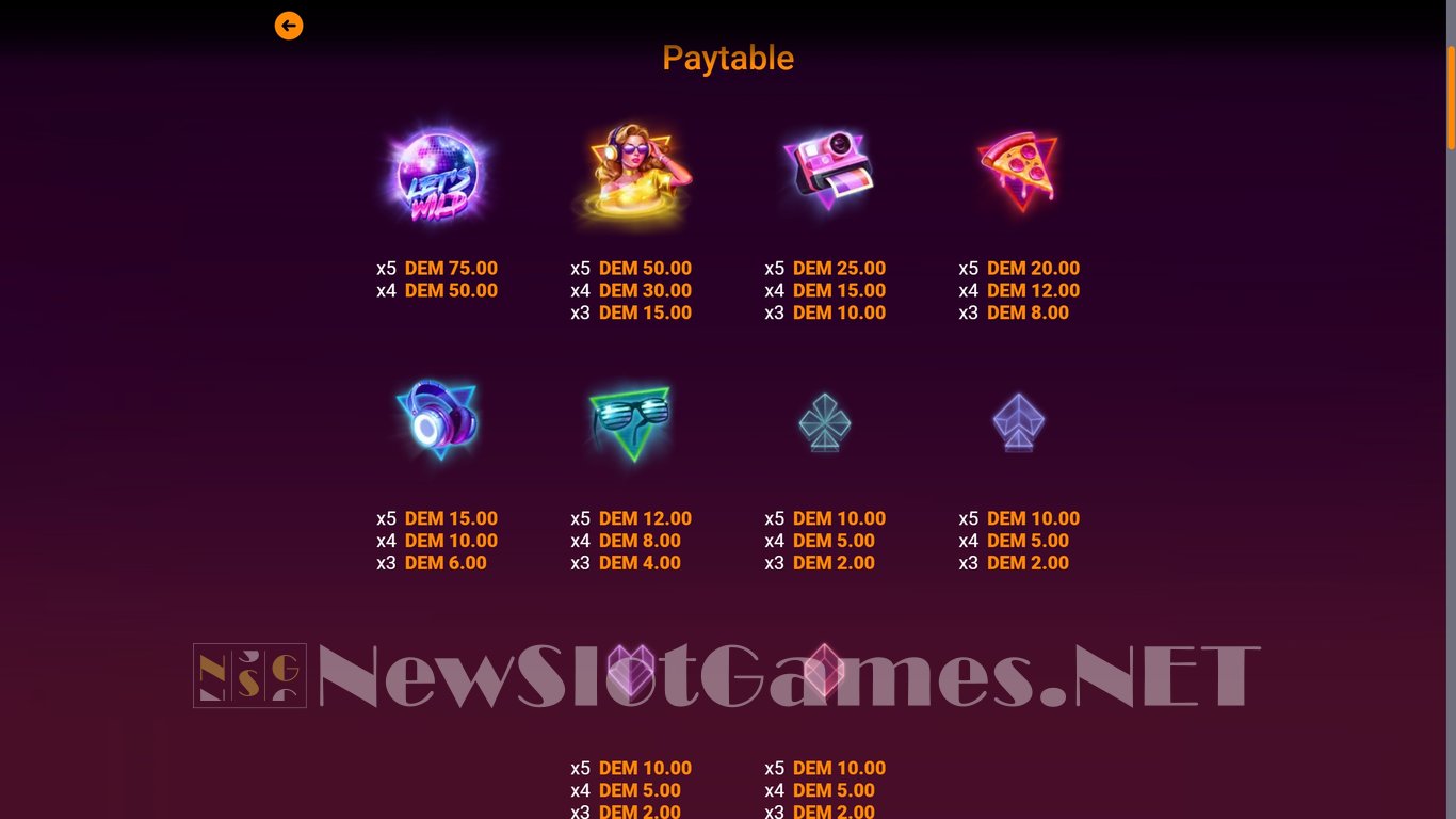 Neon Craze Slot Slot Image in Demo - pic. 13