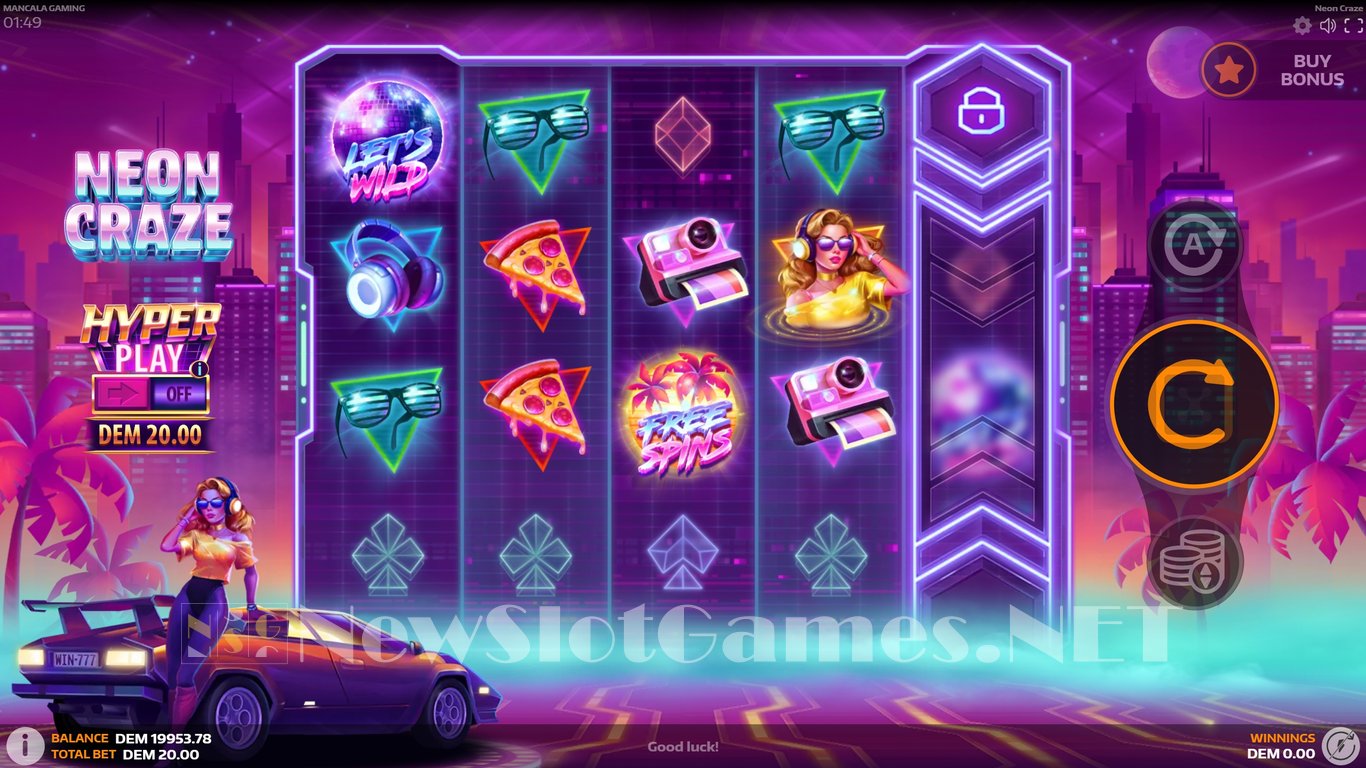 Neon Craze Slot Slot Image in Demo - pic. 2