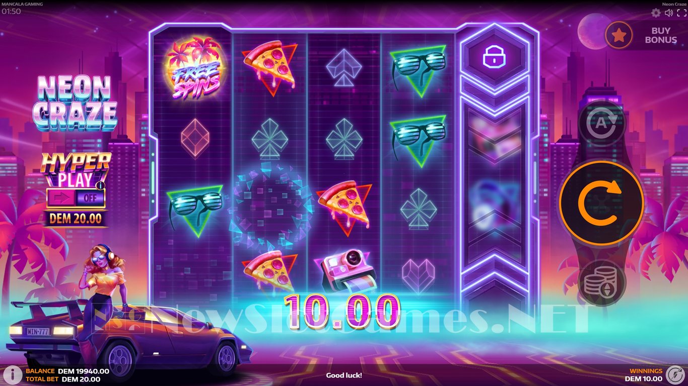 Neon Craze Slot Slot Image in Demo - pic. 3
