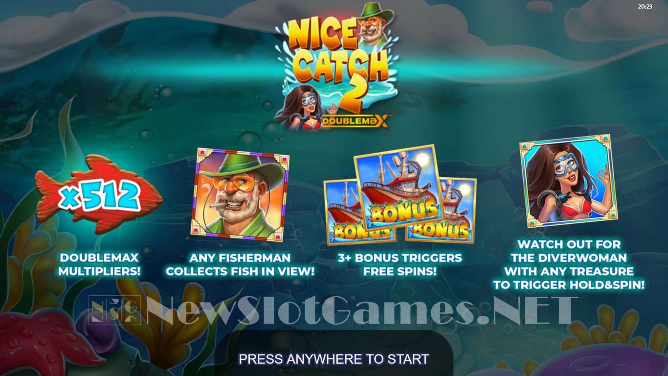 Nice Catch 2 DoubleMax Slot Demo Image