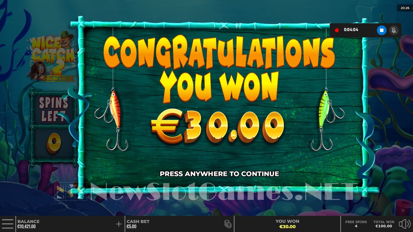 Nice Catch 2 DoubleMax Slot Slot Image in Demo - pic. 16