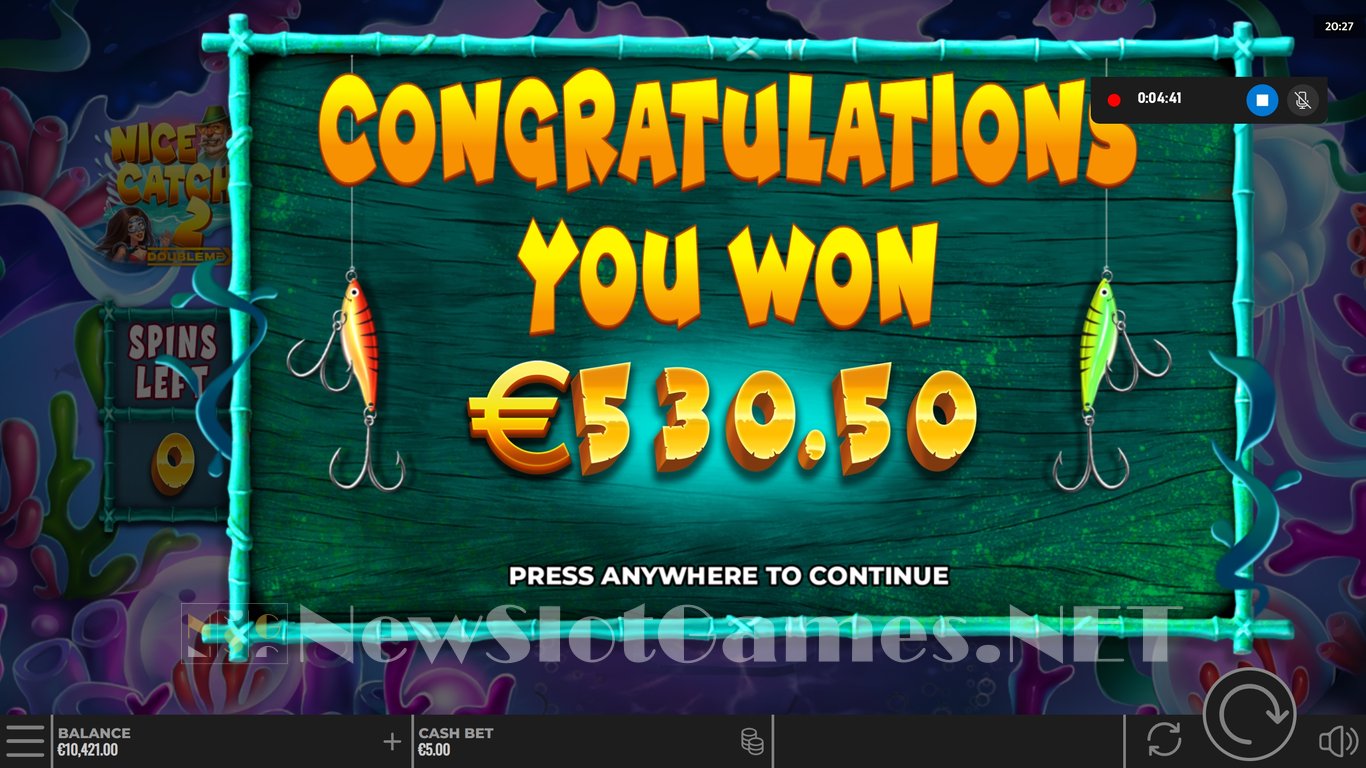 Nice Catch 2 DoubleMax Slot Slot Image in Demo - pic. 18