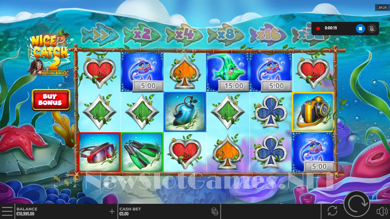 Nice Catch 2 DoubleMax Slot Slot Image in Demo - pic. 2
