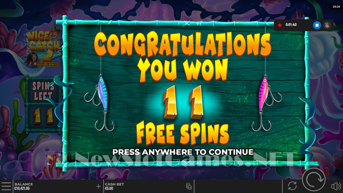 Nice Catch 2 DoubleMax Slot Slot Image in Demo - pic. 9