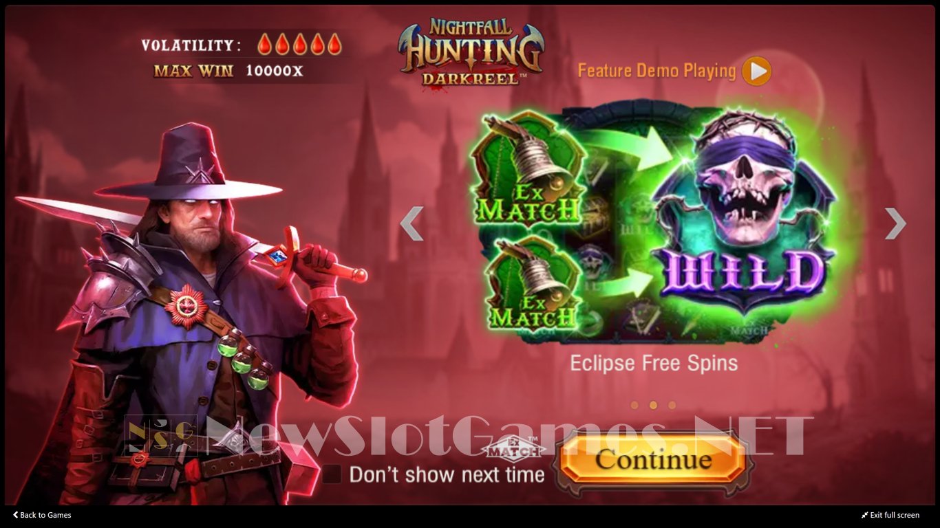 Nightfall Hunting Slot Demo Image