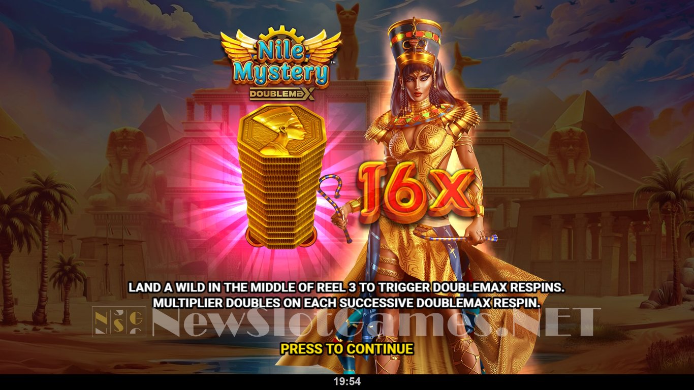 Nile Mystery DoubleMax Slot Demo Image