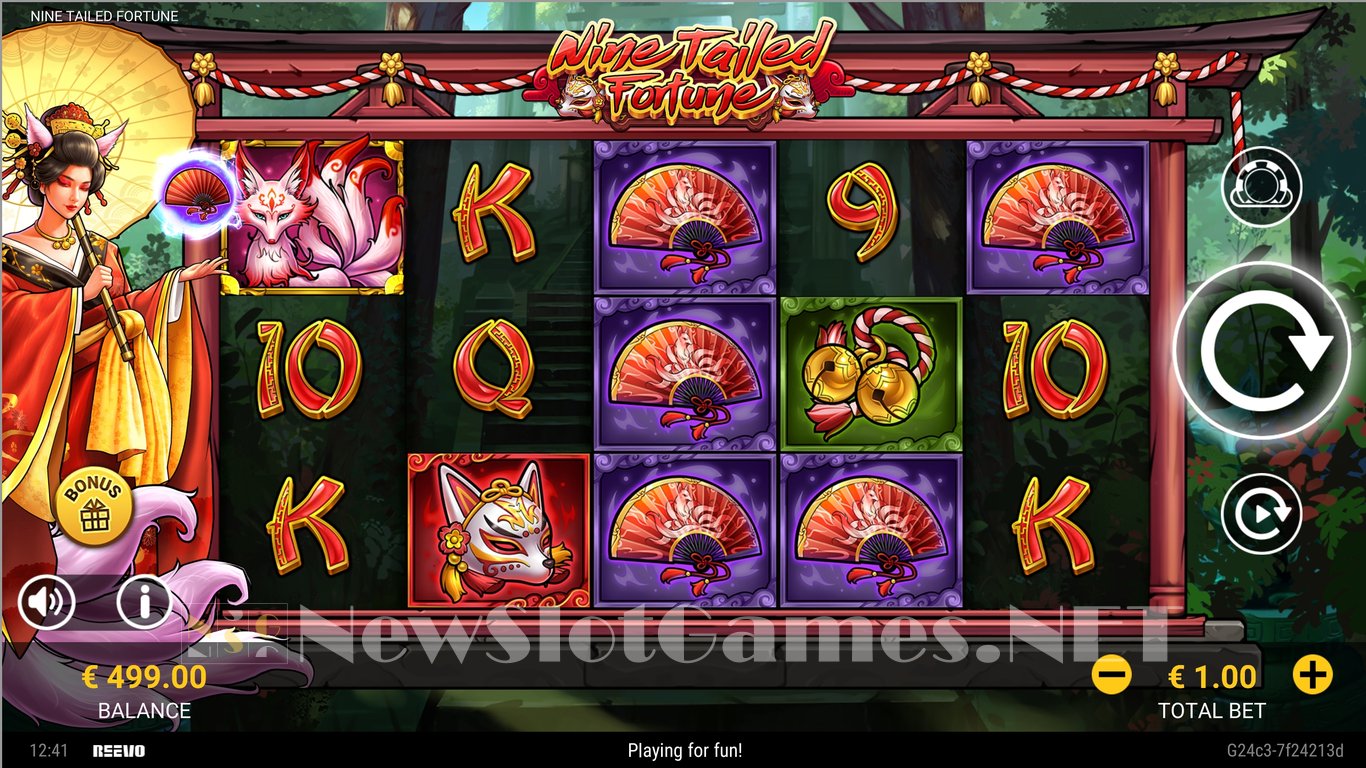 Nine Tailed Fortune Slot Slot Image in Demo - pic. 2