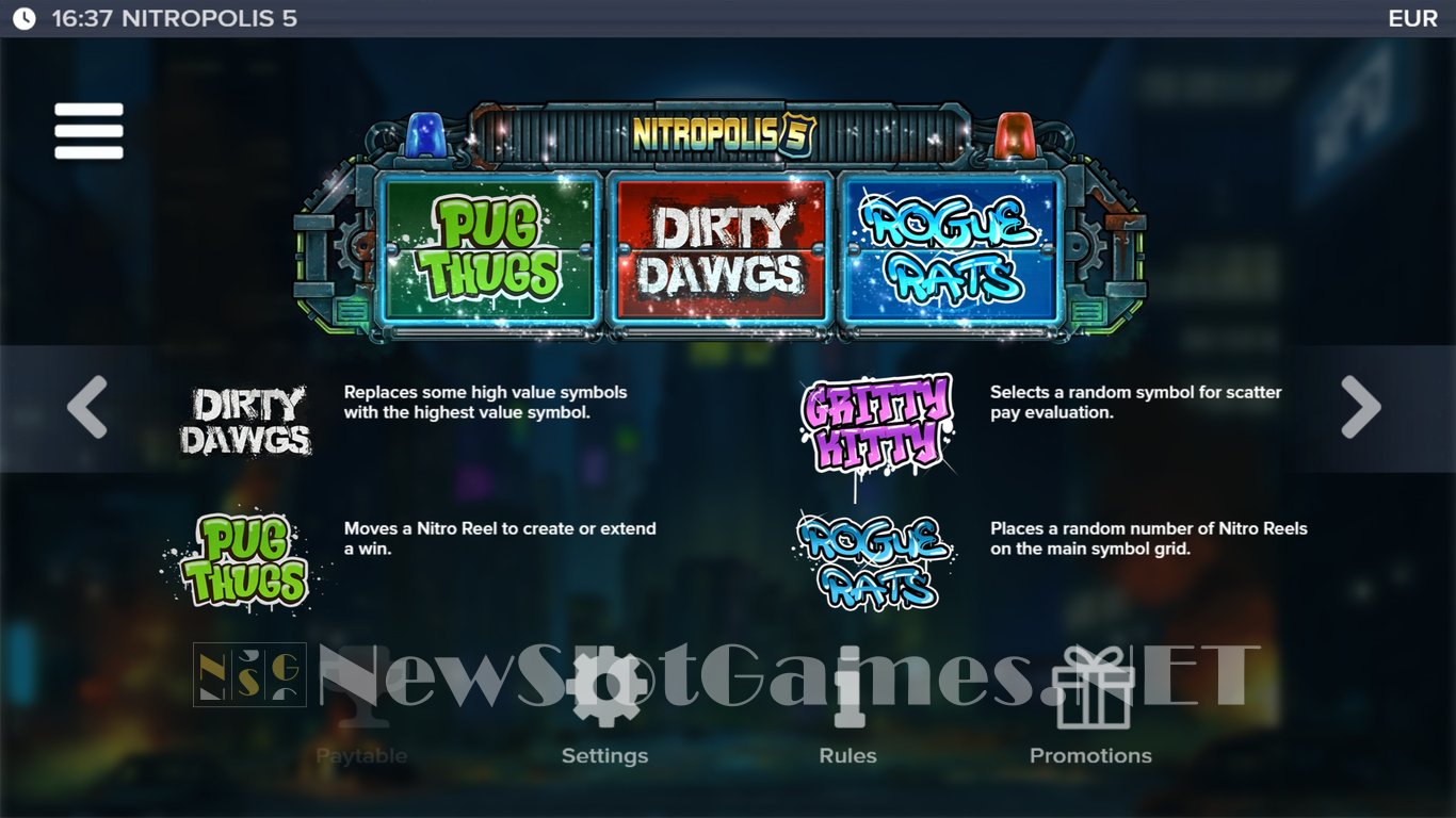 Nitropolis 5 Slot Slot Image in Demo - pic. 10