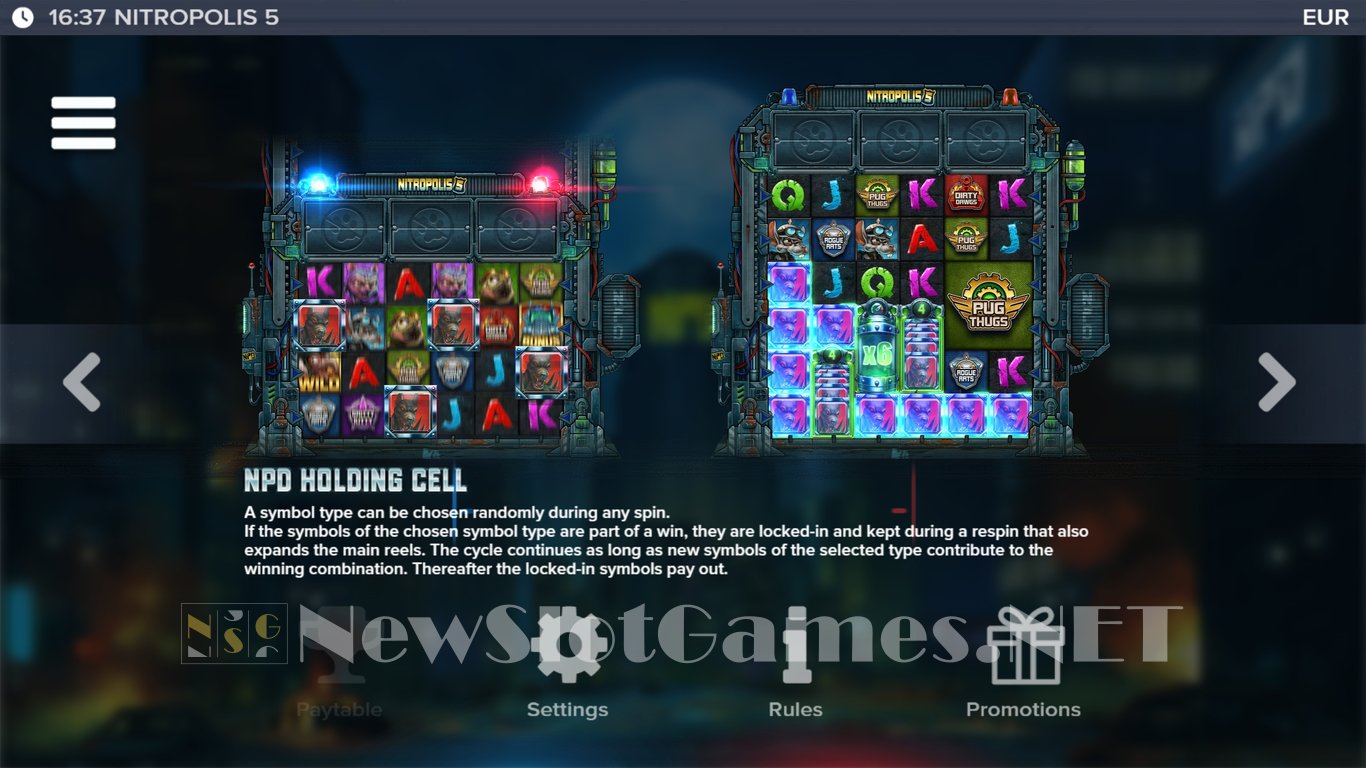 Nitropolis 5 Slot Slot Image in Demo - pic. 11