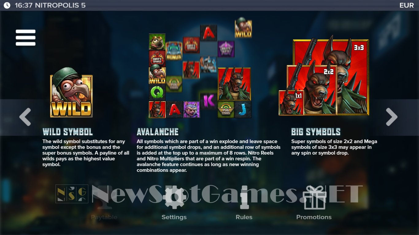 Nitropolis 5 Slot Slot Image in Demo - pic. 13