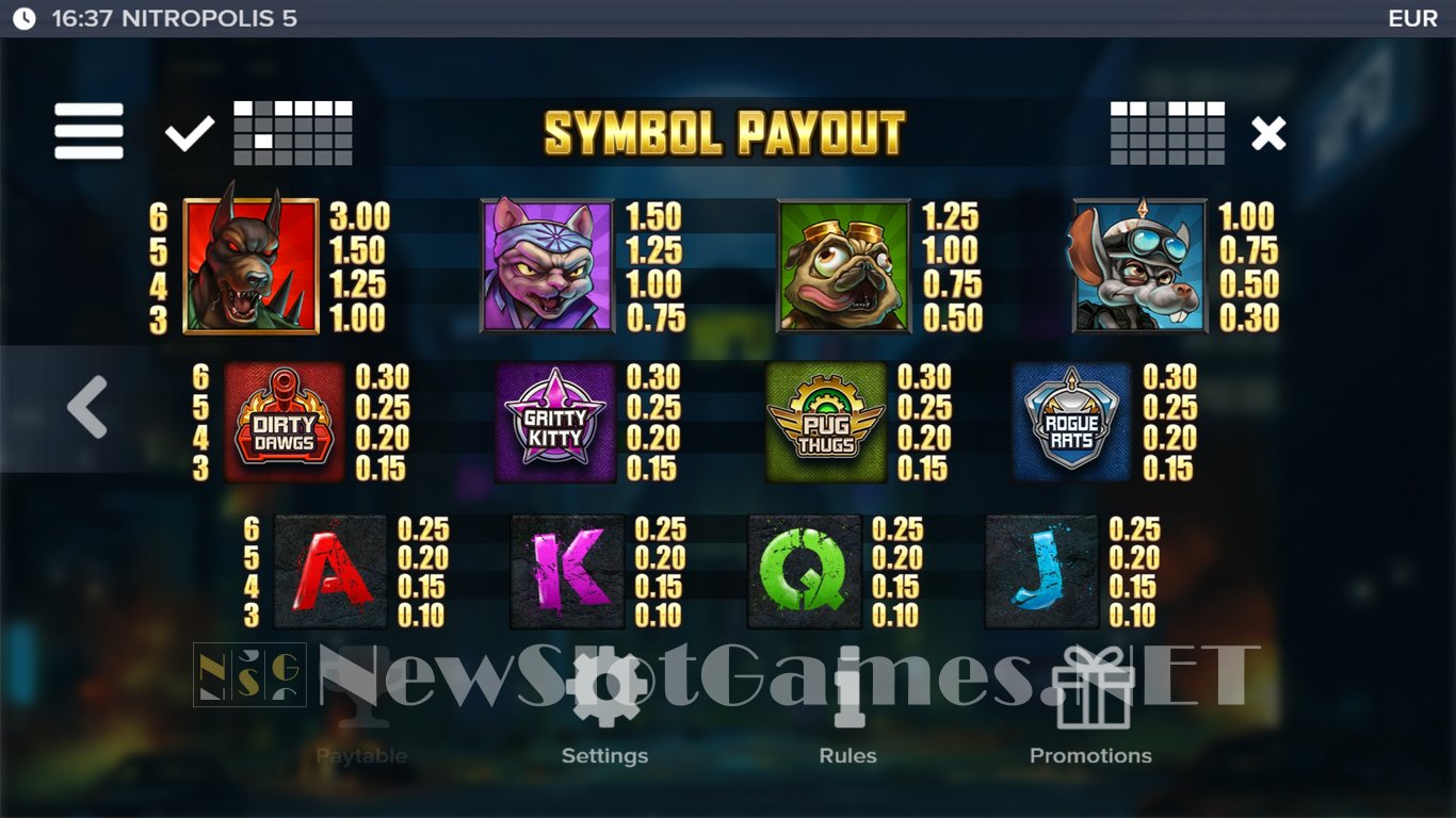 Nitropolis 5 Slot Slot Image in Demo - pic. 15
