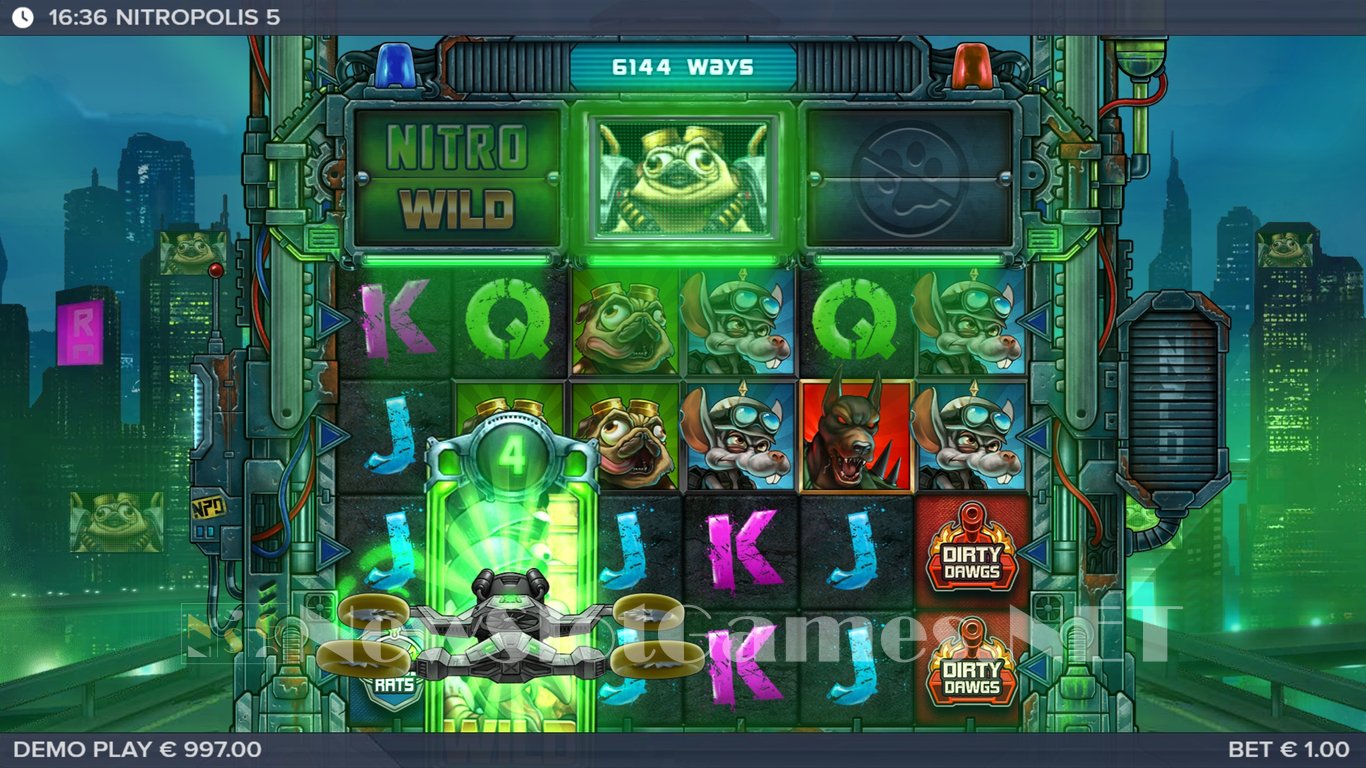 Nitropolis 5 Slot Slot Image in Demo - pic. 2