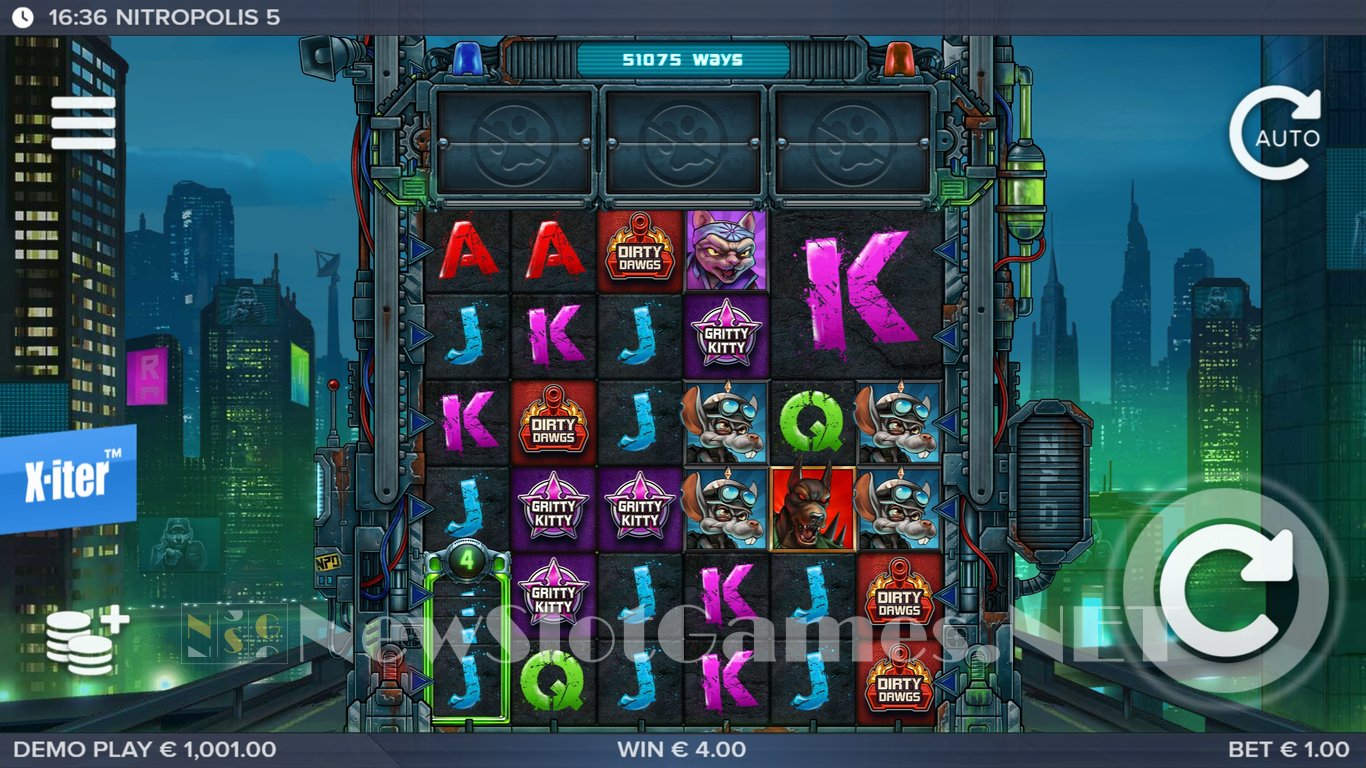 Nitropolis 5 Slot Slot Image in Demo - pic. 4