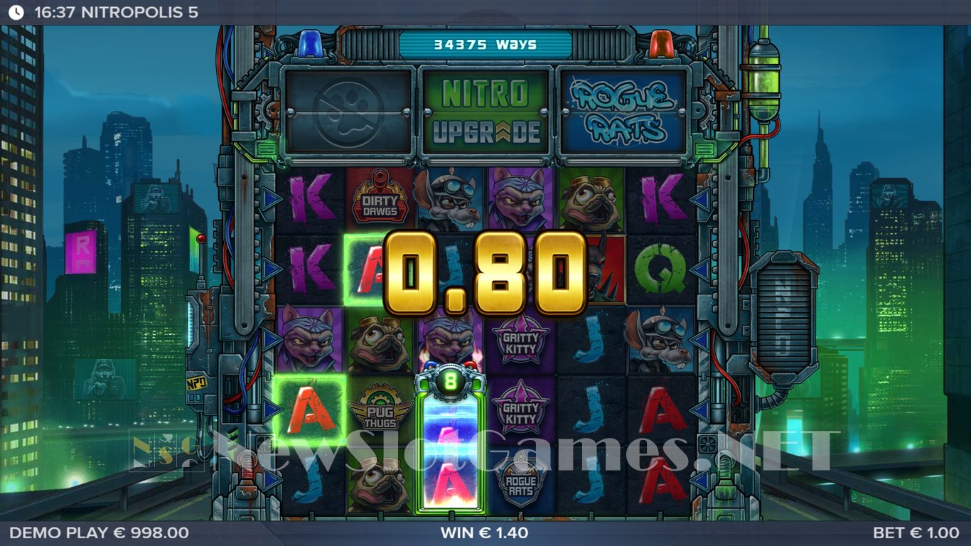 Nitropolis 5 Slot Slot Image in Demo - pic. 6