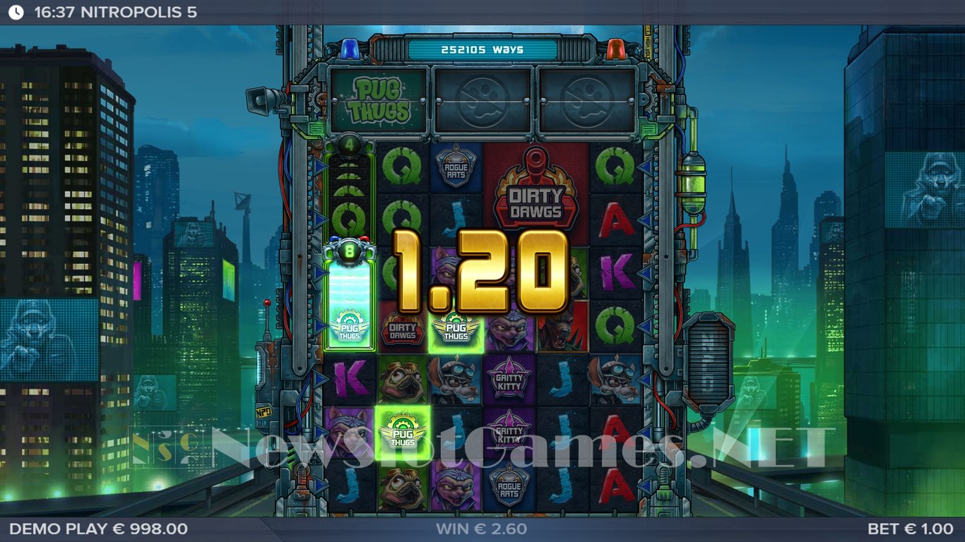Nitropolis 5 Slot Slot Image in Demo - pic. 7