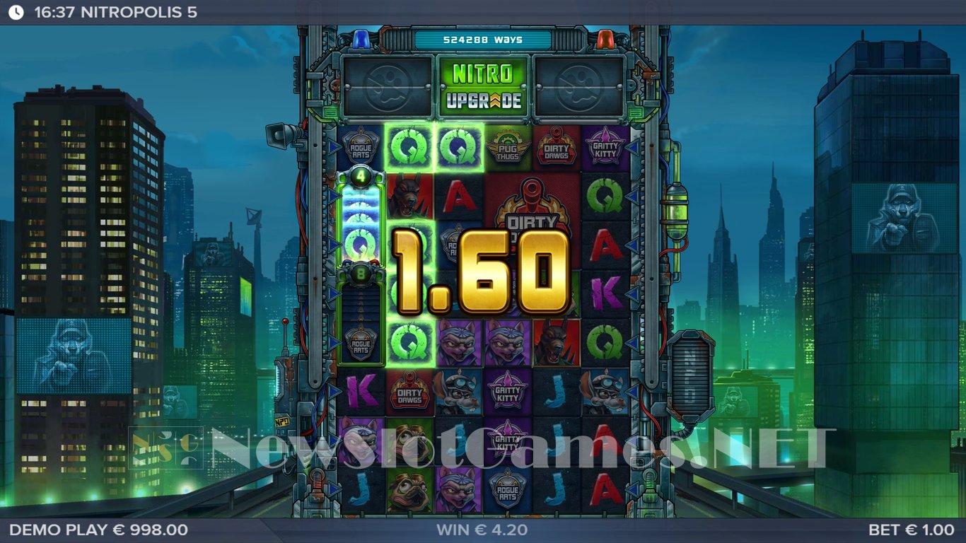 Nitropolis 5 Slot Slot Image in Demo - pic. 8