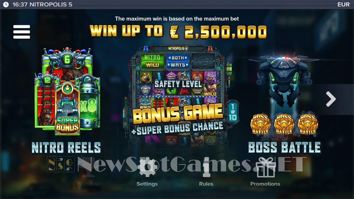 Nitropolis 5 Slot Slot Image in Demo - pic. 9