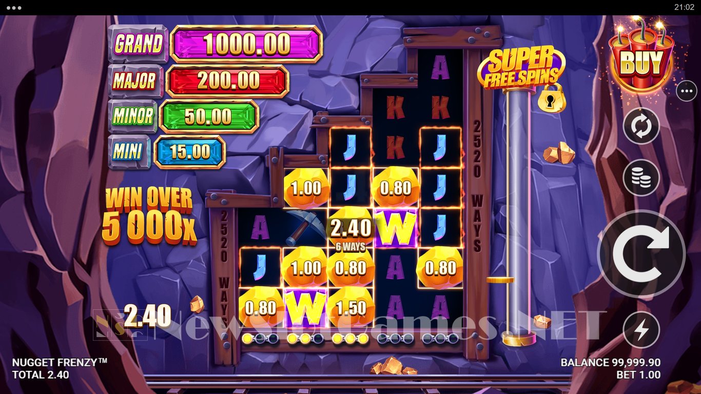 Nugget Frenzy Slot Slot Image in Demo - pic. 6