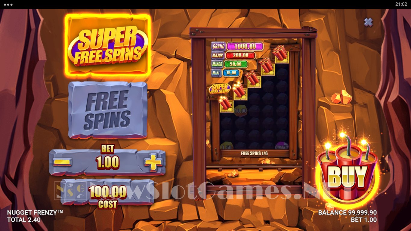 Nugget Frenzy Slot Slot Image in Demo - pic. 7