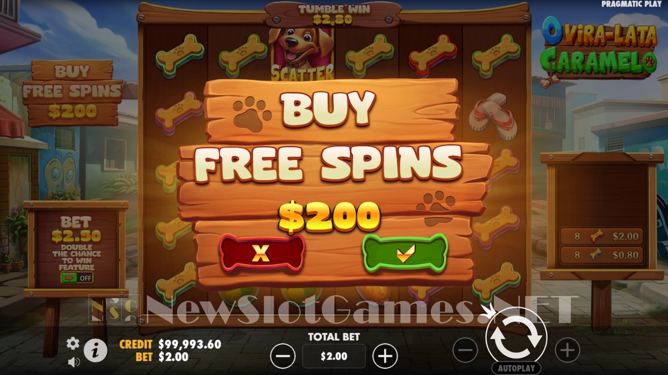 O Vira-Lata Caramelo Slot Slot Image in Demo - pic. 5
