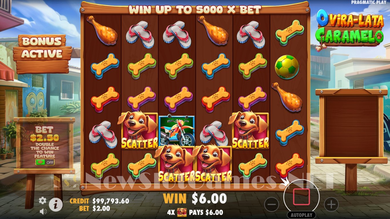 O Vira-Lata Caramelo Slot Slot Image in Demo - pic. 6