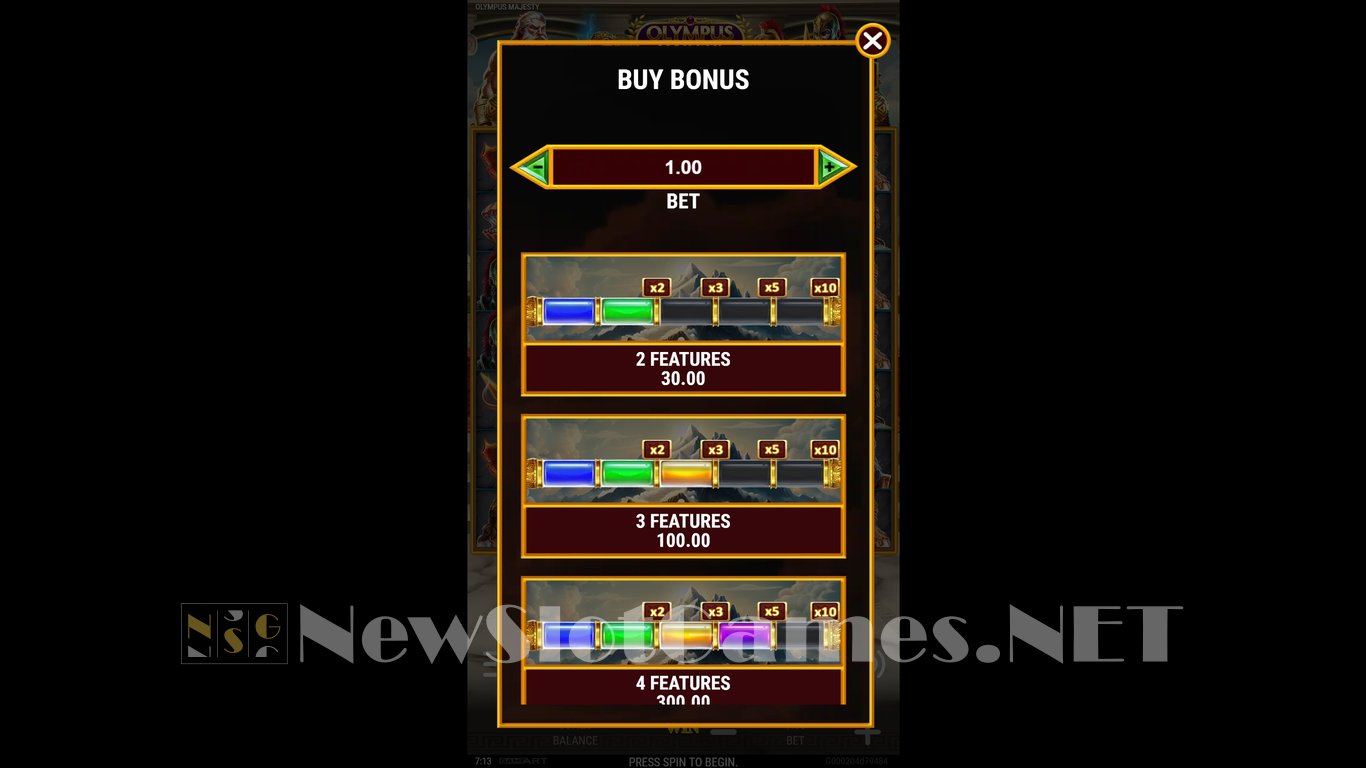 Olympus Majesty Slot Slot Image in Demo - pic. 9