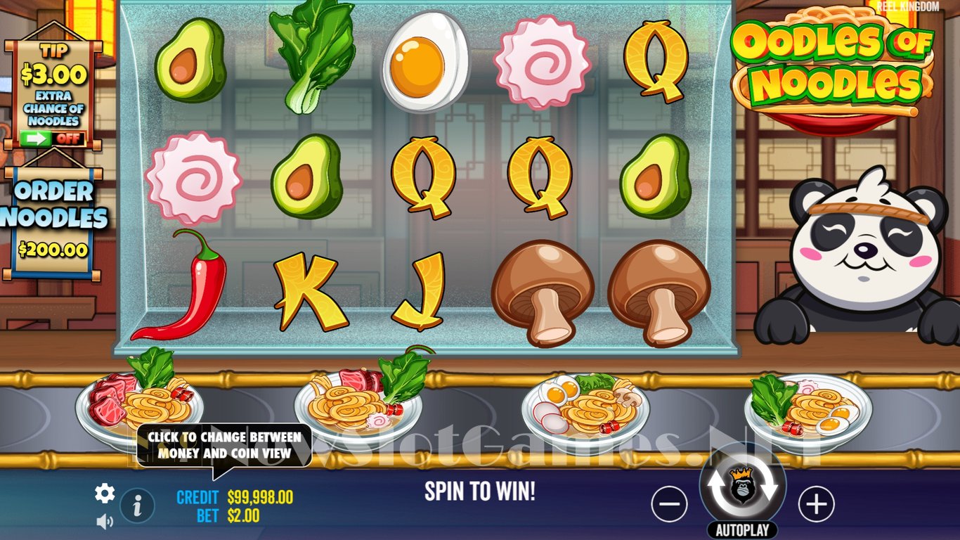 Oodles of Noodles Slot Demo Image