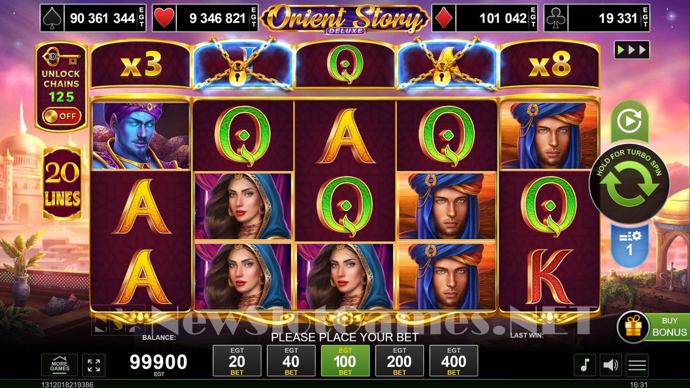 Orient Story Deluxe Slot Demo Image