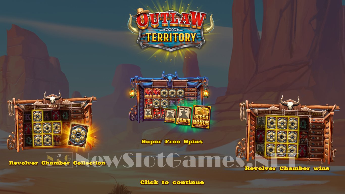 Outlaw Territory Slot Demo Image