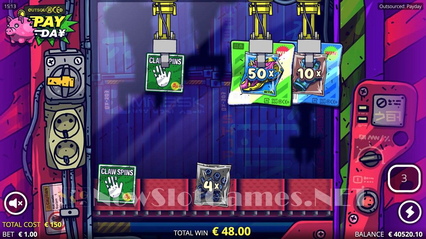 Outsourced Payday Game Slot Image in Demo - pic. 2
