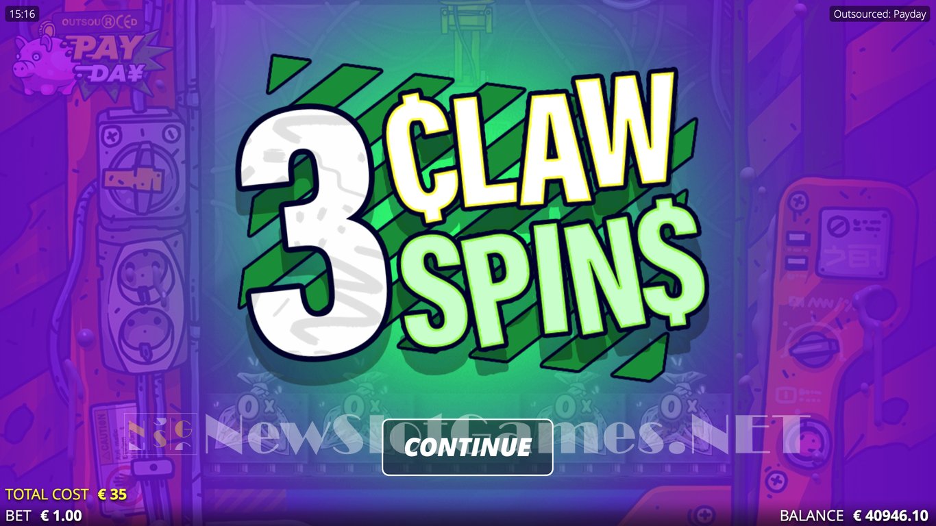 Outsourced Payday Game Slot Image in Demo - pic. 6