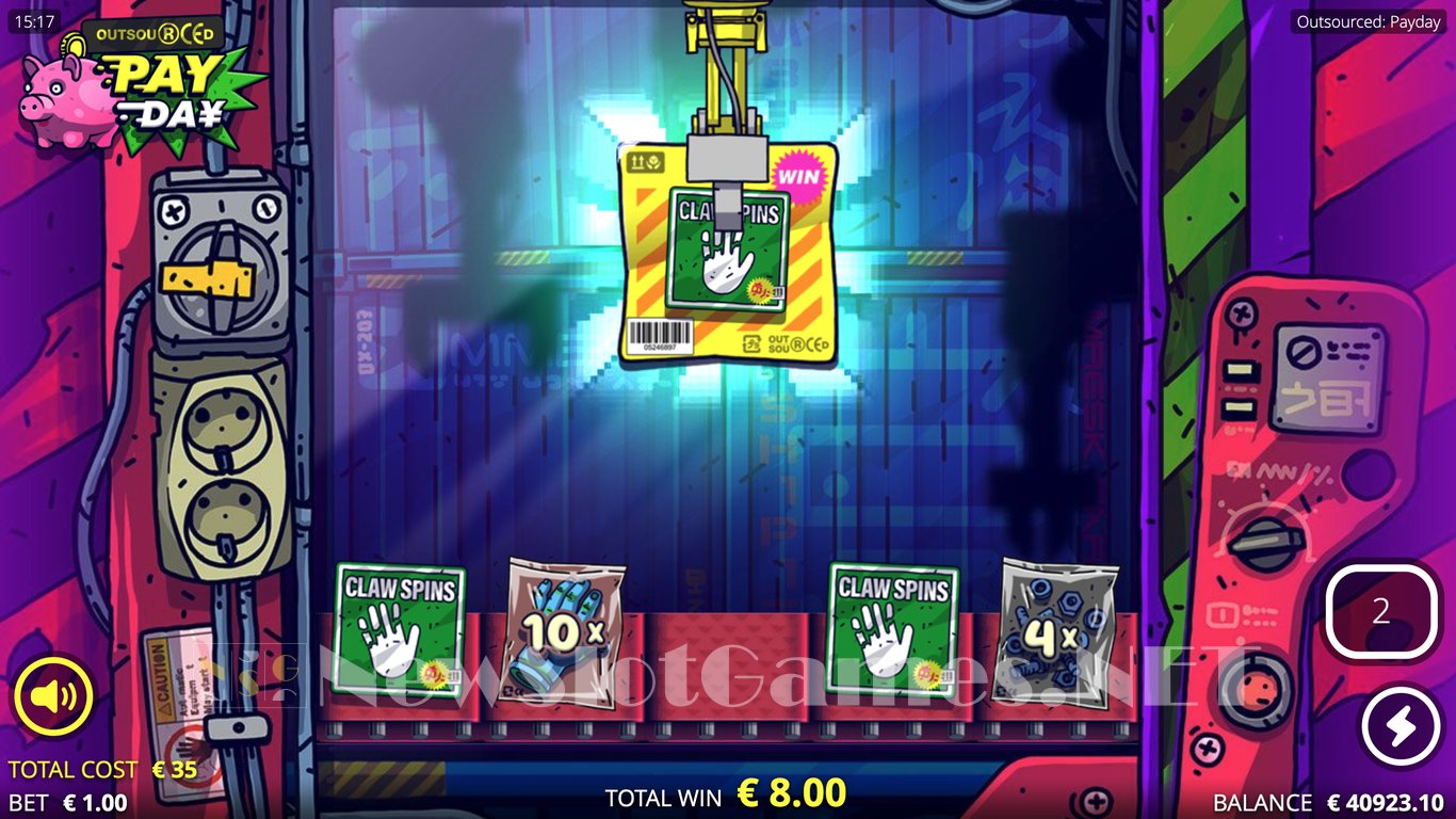 Outsourced Payday Game Slot Image in Demo - pic. 7