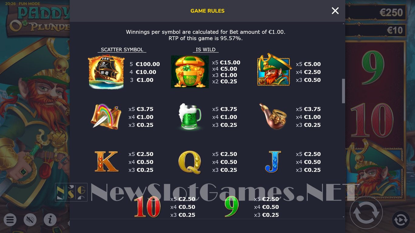 Paddy O Plunder Slot Slot Image in Demo - pic. 8