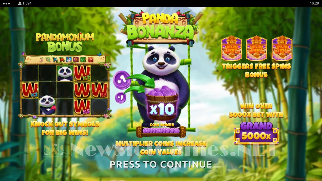 Panda Bonanza Slot Demo Image
