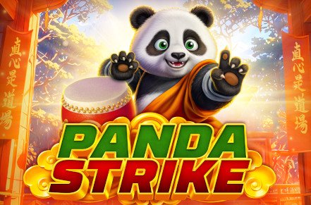 Panda Strike Slot Logo