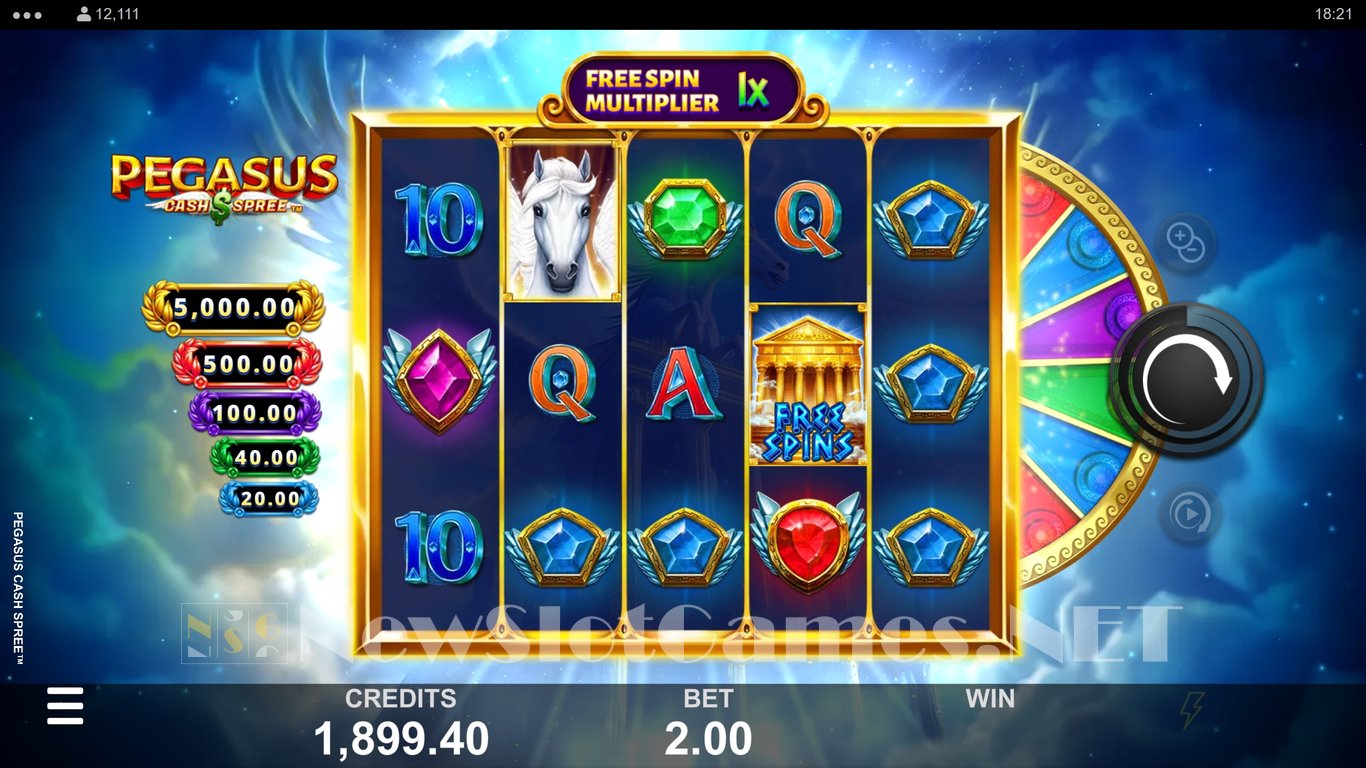 Pegasus Cash Spree Slot Slot Image in Demo - pic. 5