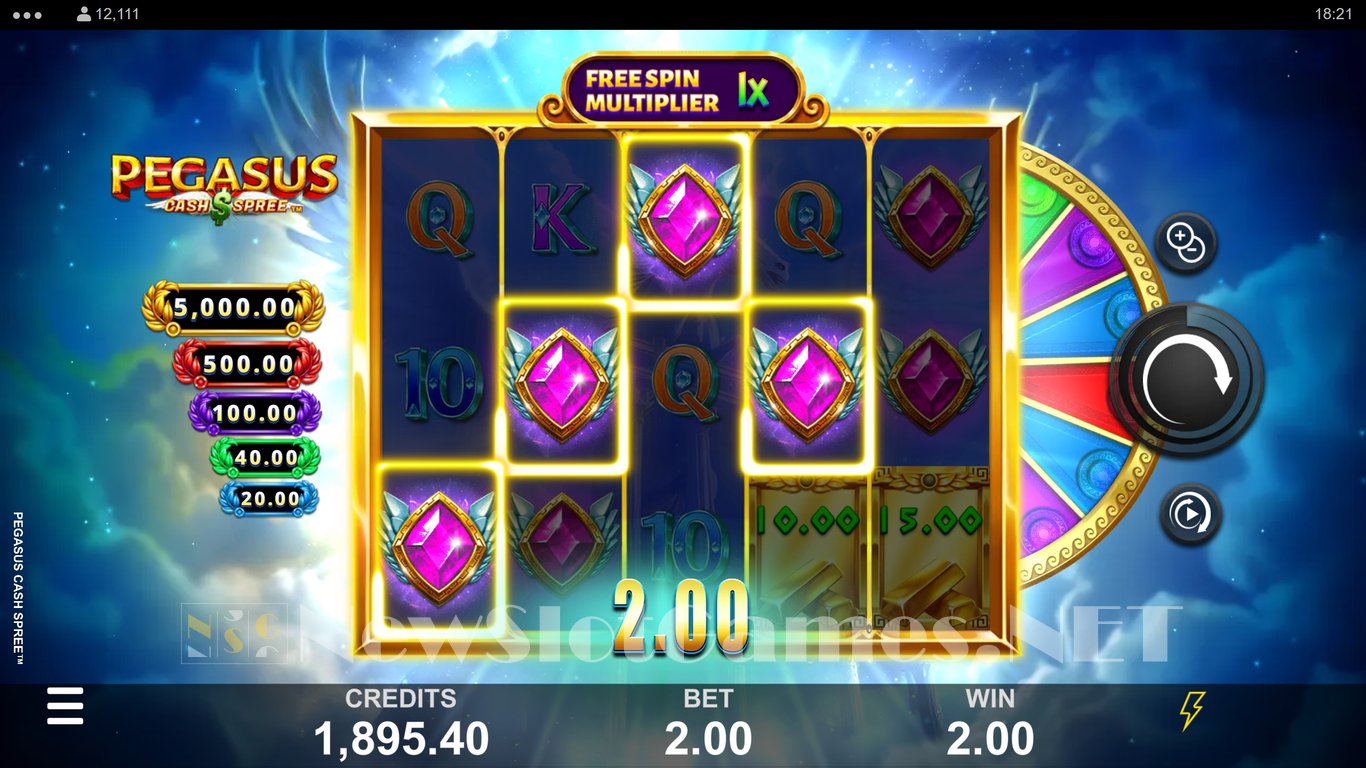 Pegasus Cash Spree Slot Slot Image in Demo - pic. 6