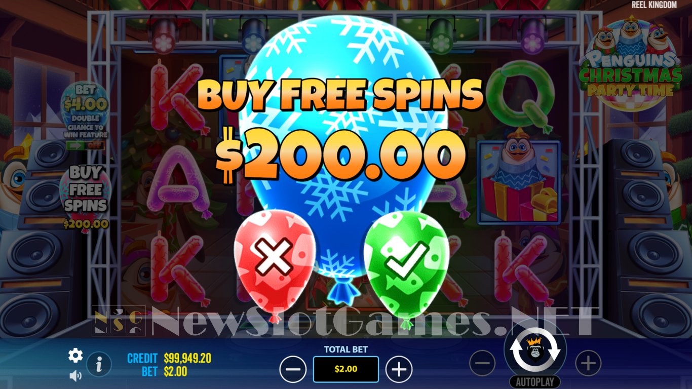 Penguins Christmas Party Time Slot Slot Image in Demo - pic. 8
