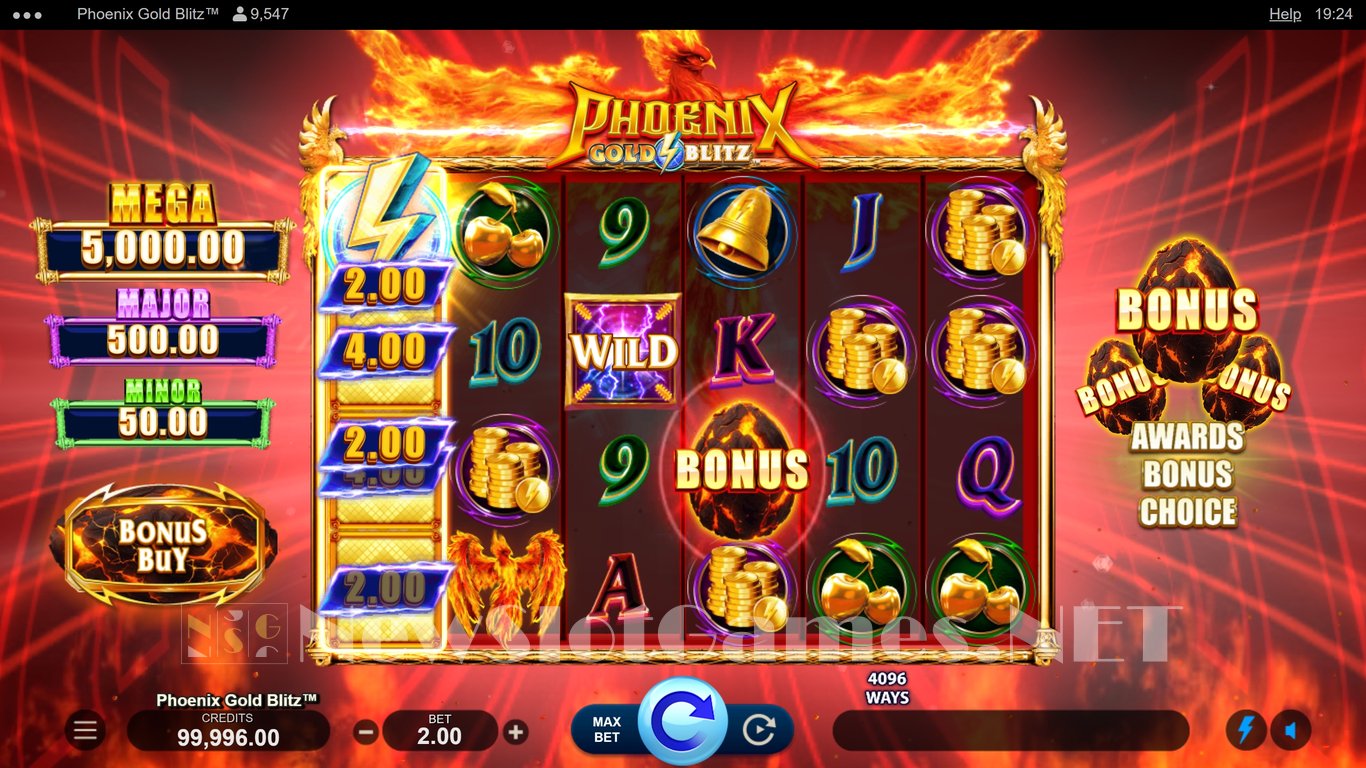 Phoenix Gold Blitz Slot Slot Image in Demo - pic. 2